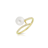 Anello Perla Twist