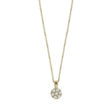 Collana Mini-Cerchio Pavè
