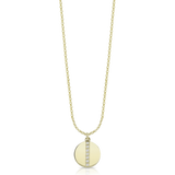 Diamond Circle Necklace