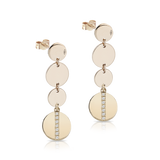 Orecchini Cerchi Pendenti