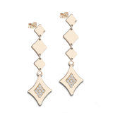 Orecchini Rombi Pendenti