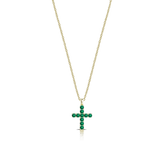 Collana Emerald Cross