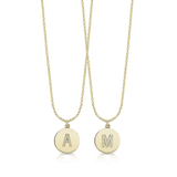 Collana Lettera Diamonds 9kt