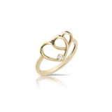 Anello Double Hearts