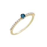 Anello Veretta Blu London