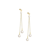 Orecchini Double Pearl