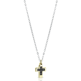 Collana Croce Nera Man