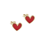 Orecchini Red Heart