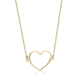 Pierced Heart Necklace