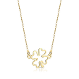 Pierced Clover Necklace
