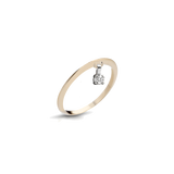Anello Diamante Pendente