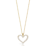 Stylized Heart Necklace