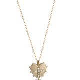 Collana Cuore Sacro e Croce