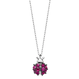 Pink Ladybug Necklace