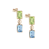 Orecchini Double Stone