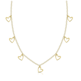 7 Hearts Necklace