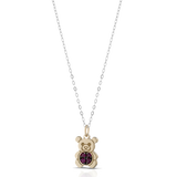 Red Teddy Bear Necklace