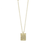 9kt Diamond Calendar Necklace