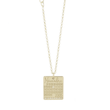 Save the Date 9kt Necklace