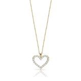 Stylized Heart Necklace