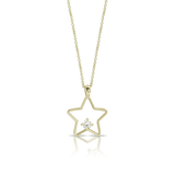 Collier Étoile Diamant