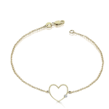 Bracciale Cuore Diamond Side