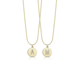 Collana Lettera Diamonds 9kt