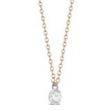 Collana Diamante Nudo 0,05