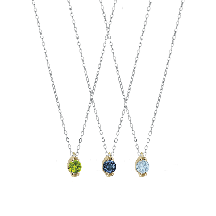 Collana Solitaire Stones 9kt