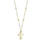 Collana Holy Cross 9kt