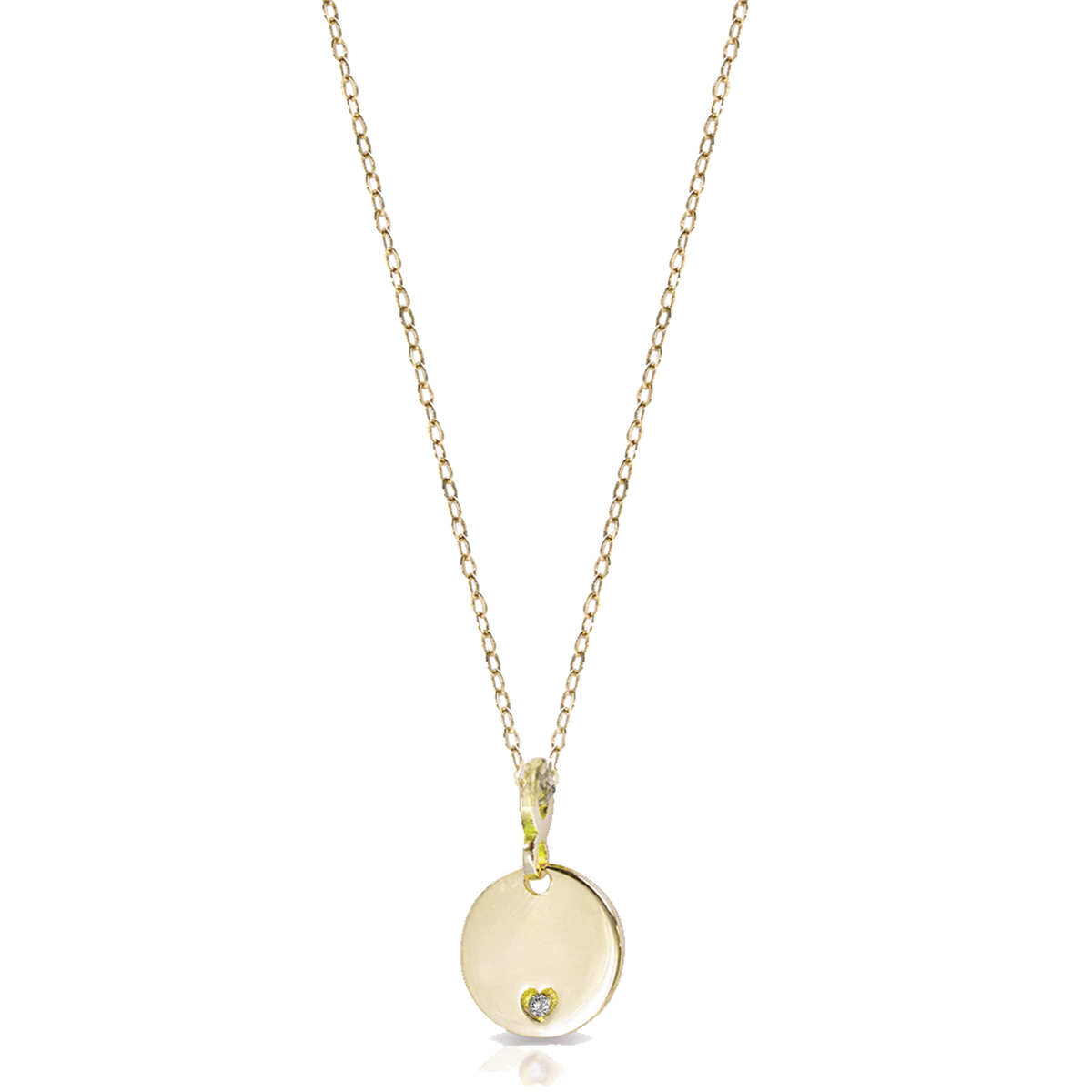 Il Mandorlo - collana con ciondolo tondo +colori - nero cumino Il Mandorlo - collana con ciondolo tondo +colori - nero cumino