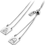 Religious scapular in silver