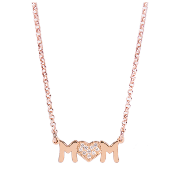Miore Catenina Con Pendente Donna Argento 925 E Zirconia Cubica - Gioiello Elegante Con Certificato E Astuccio