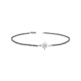 Bracciale Rosa dei Venti Black and White