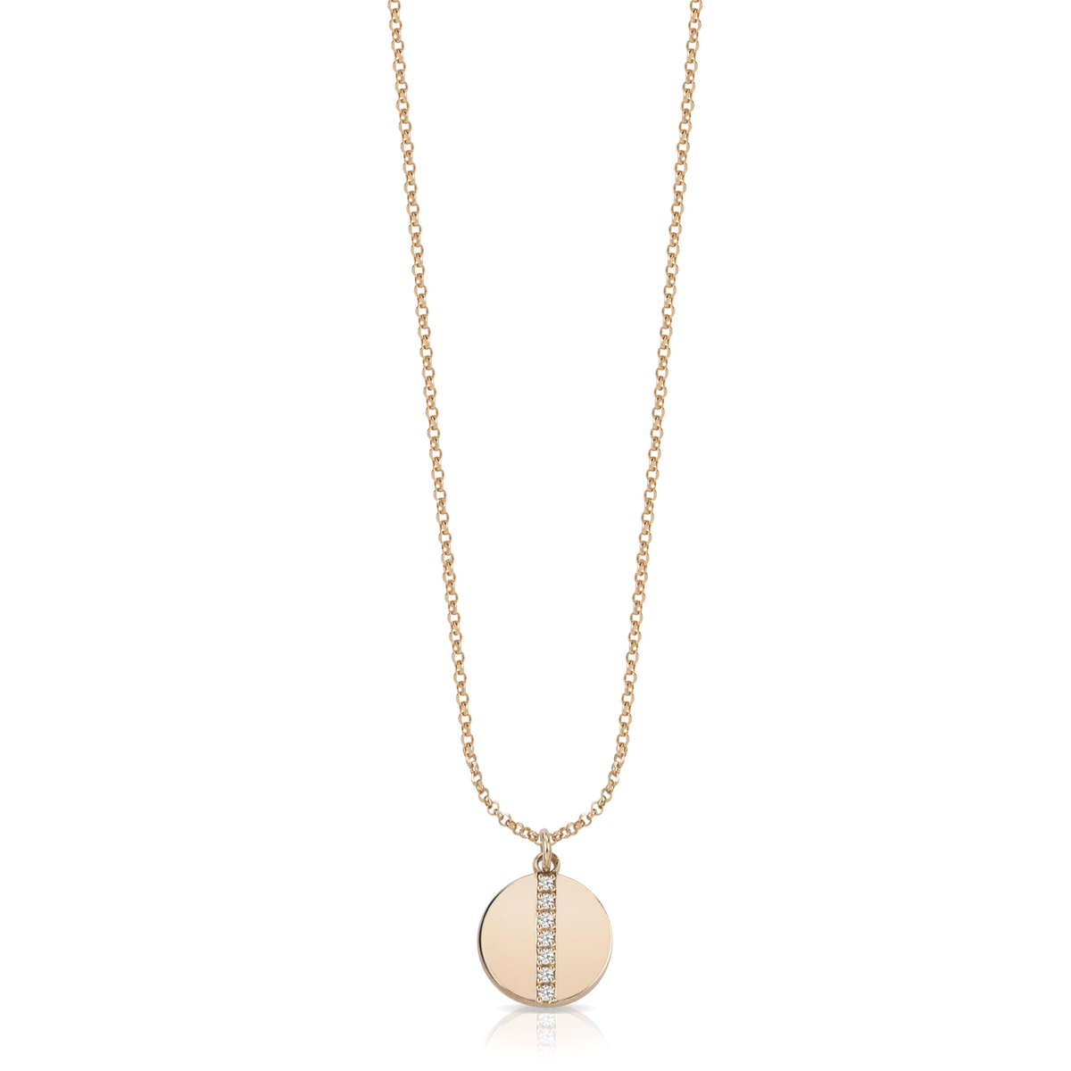 Collana con pendente a forma di mezzaluna da donna Collana con pendente a forma di mezzaluna da donna